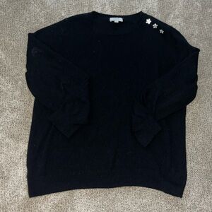 Black loft sweater